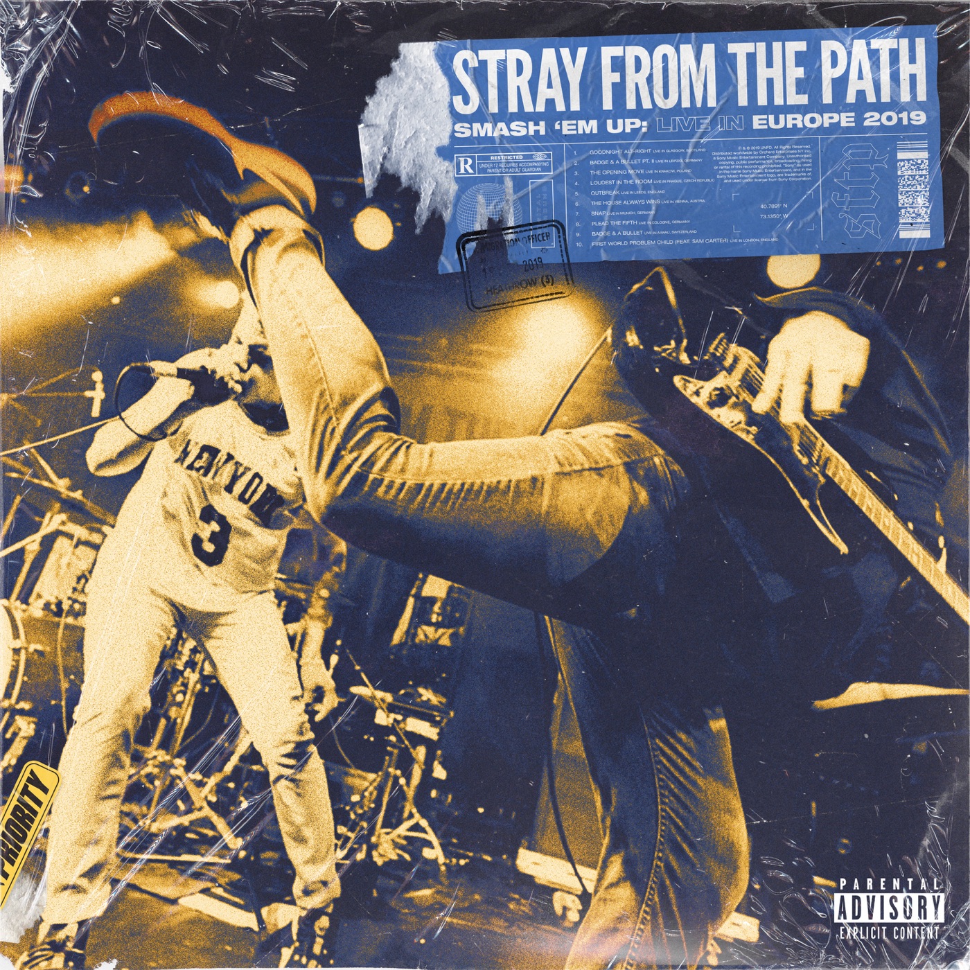 Stray from the Path - Smash 'Em up: Live in Europe (2019)