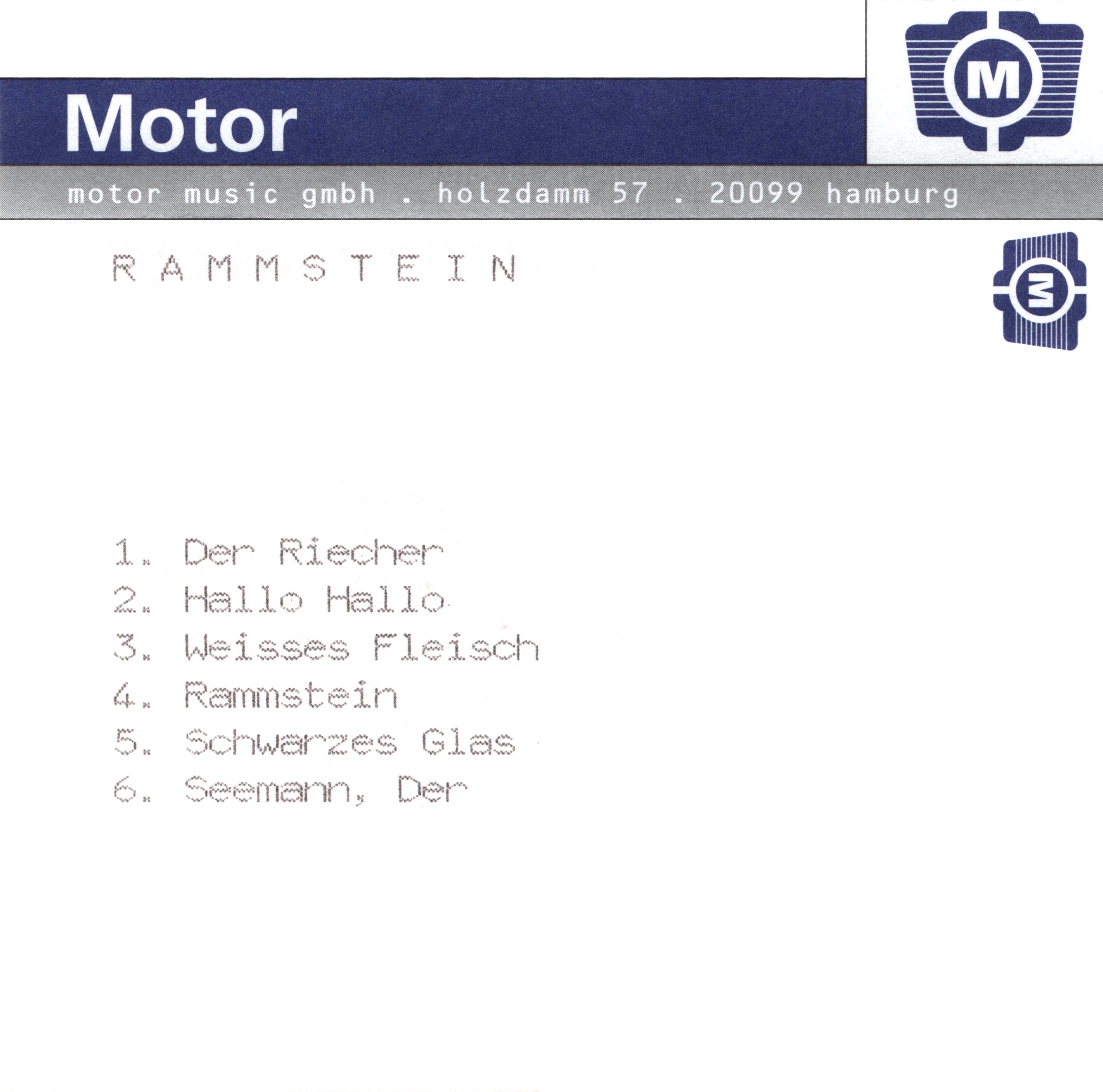 Rammstein - 6-track demo tape 3 (1995)